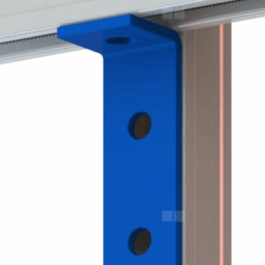 Prófílfesting - undristaða L 90 mm l