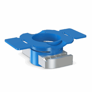 Rennubolti T fyrir prófíla 10mm