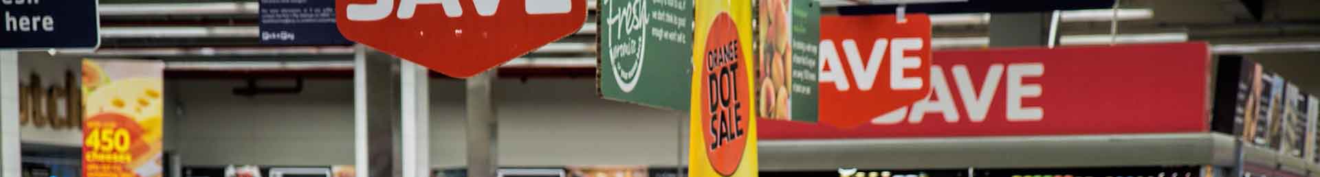 Upphenging skilta með vírkerfi