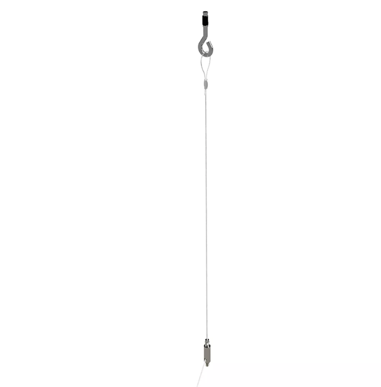 Upphengja ljós - Múrboltaauga - 2m vír