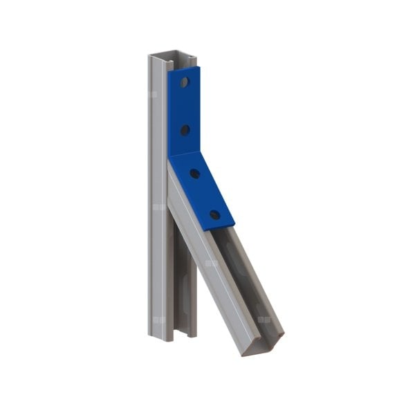 Prófílfesting - Vinkill - 135° halli