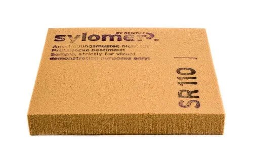 Titringskubbur - 10x10cm - SR-110 - 25mm