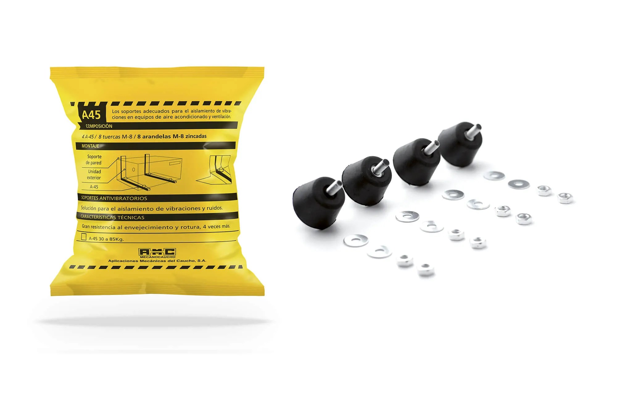 Vélapúði - Trapezoidal - A-45- Sett